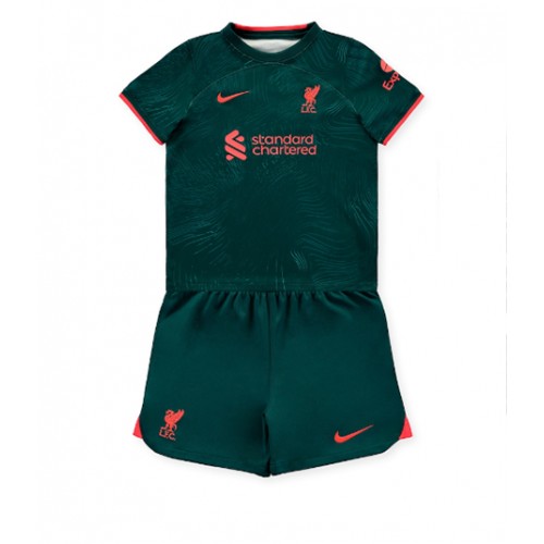 Liverpool Tredjedraktsett Barn 2022-23 Kortermet (+ Korte bukser) Liverpool Tredjedraktsett Barn 2022-23 Kortermet (+ Korte bukser)